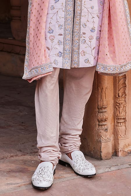Buy Contrast By Parth Grey Silk, Cotton Zari, Diamonds, Embroidery Asmaa Resham Work Sherwani Set Online at Aza Fashions Buy_Contrast By Parth_Grey Silk, Cotton Zari, Diamonds, Embroidery Asmaa Resham Work Sherwani Set _Online_at_Aza_Fashions