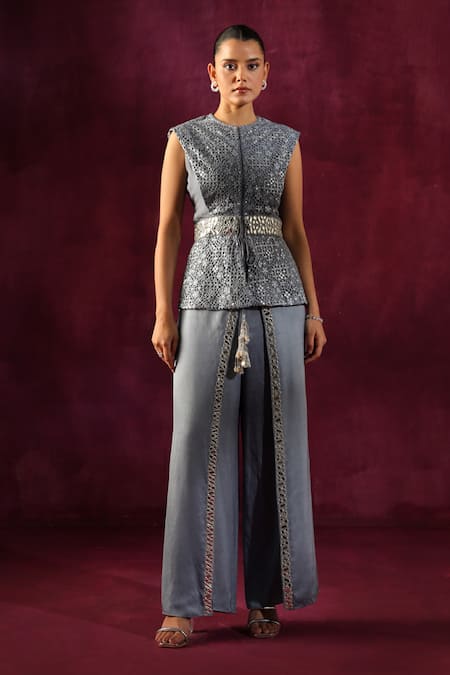 Twenty Nine Embellished Wrap Around Pant 