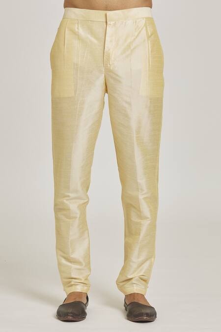 Cotton Culture Gold Mens Trousers - Get Best Price from Manufacturers &  Suppliers in India