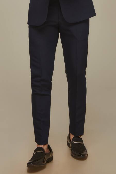 Buy Sven Suits Blue Terrycloth, Rayon, Silk Embroidery Solid Tuxedo Set With Quilted Shirt Online at Aza Fashions Buy_Sven Suits_Blue Terrycloth, Rayon, Silk Embroidery Solid Tuxedo Set With Quilted Shirt _Online_at_Aza_Fashions