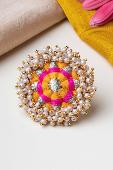 BAUBLE BAZAAR Sun Flower Ring 