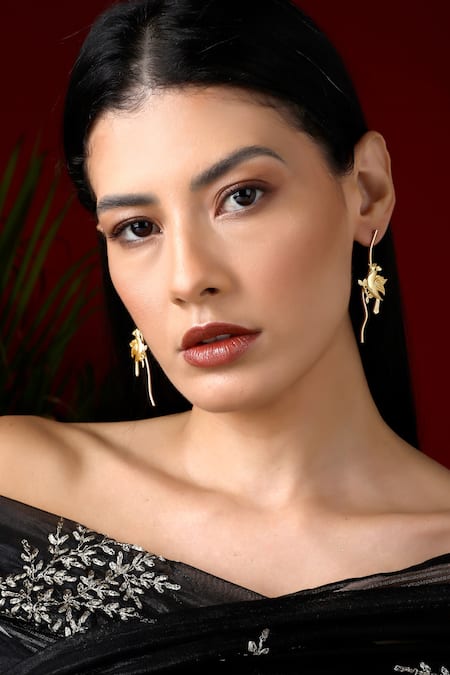 Dugran By Dugristyle Dhani Bird Drop Earrings 