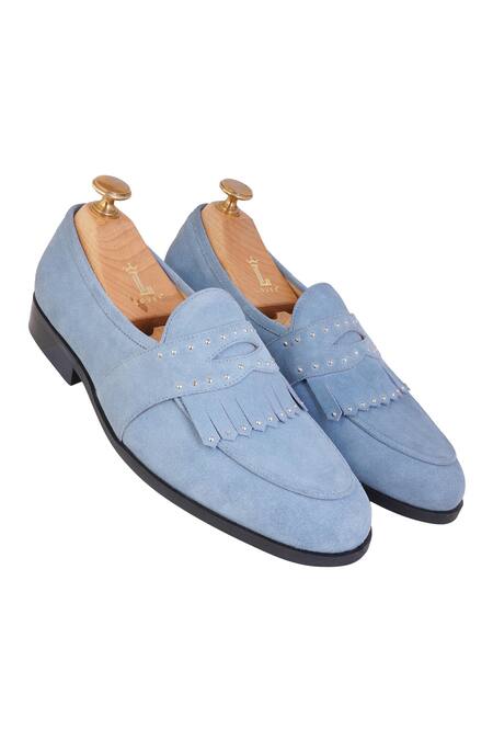 Shop_Lovey_Blue Oliver Fringed Strap Shoes _at_Aza_Fashions