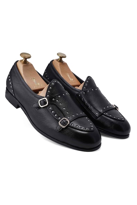 Lovey Ricky Metal Stud Embellished Shoes 