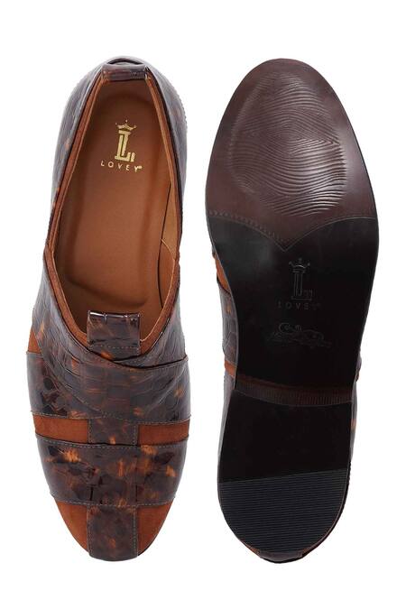 Shop Lovey Brown Martin Leather Shoes Online at Aza Fashions Shop_Lovey_Brown Martin Leather Shoes _Online_at_Aza_Fashions