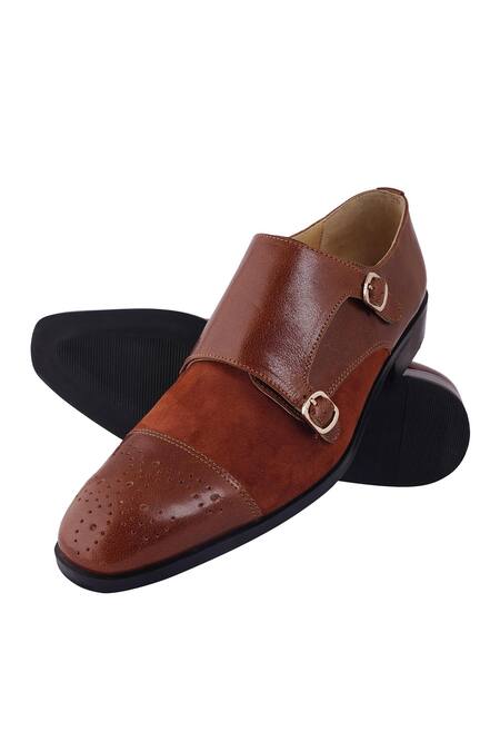 Shop_Lovey_Brown Thomas Leather Monk Straps 