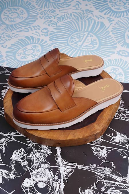 LOVEY Brando Plain Mules 