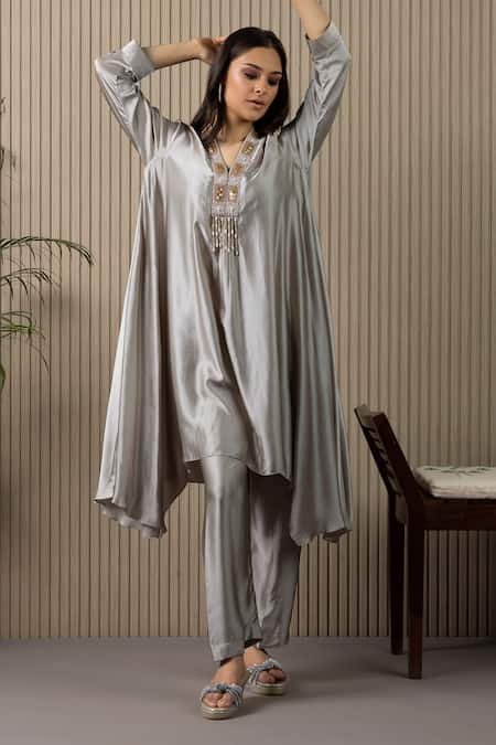 Myst Designs Asymmetric Tunic With Pant 