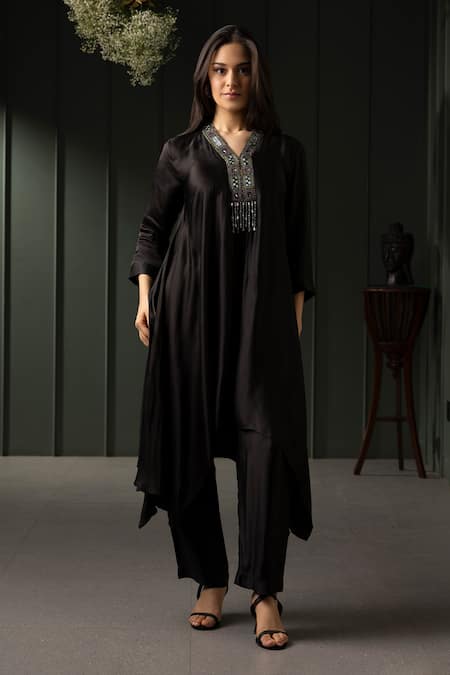 MYST Designs Asymmetric Tunic With Pant 