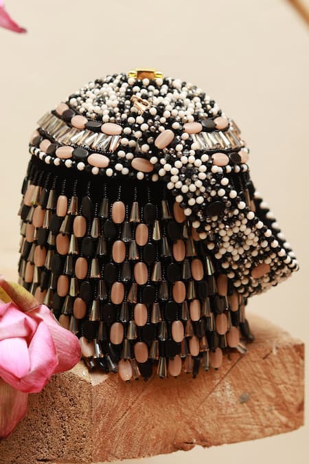 The Tan Clan Bella Bead Embellished Potli