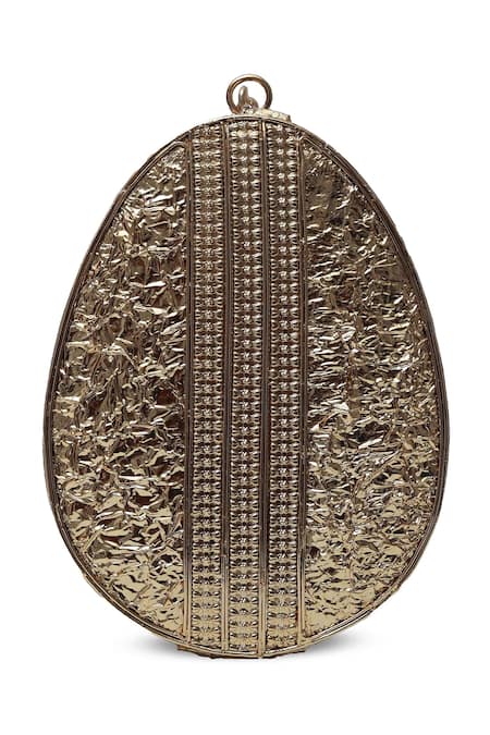 Shop The Tan Clan Gold Crystals Mia Stone Work Clutch Bag Online at Aza Fashions Shop_The Tan Clan_Gold Crystals Mia Stone Work Clutch Bag _Online_at_Aza_Fashions