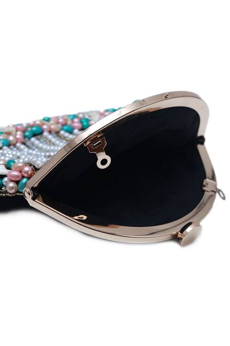 Shop The Tan Clan Black Pearl Sona And Tasseled Batua Bag Online at Aza Fashions Shop_The Tan Clan_Black Pearl Sona And Tasseled Batua Bag _Online_at_Aza_Fashions