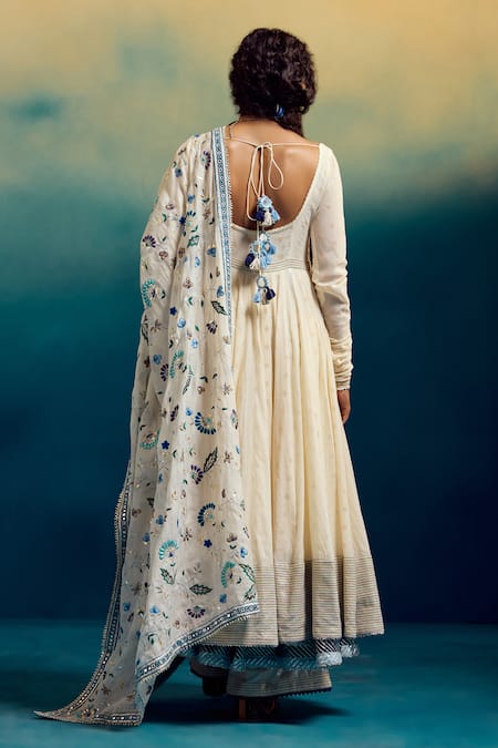 Karishma Khanduja Bareilly Embroidered Anarkali Churidar Set 