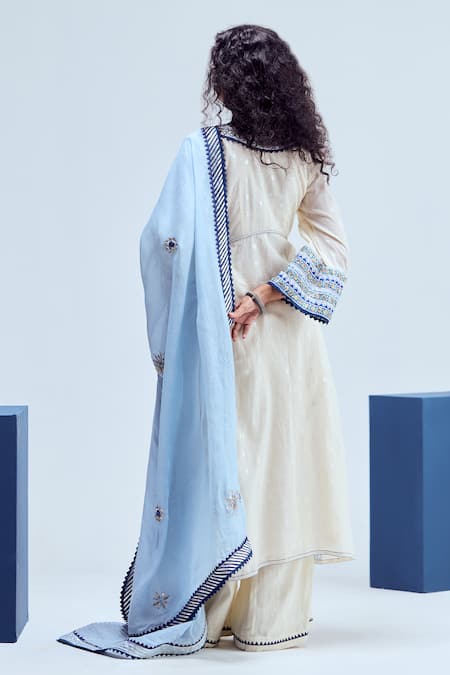 Karishma Khanduja Bareilly Embroidered Kurta Pant Set 