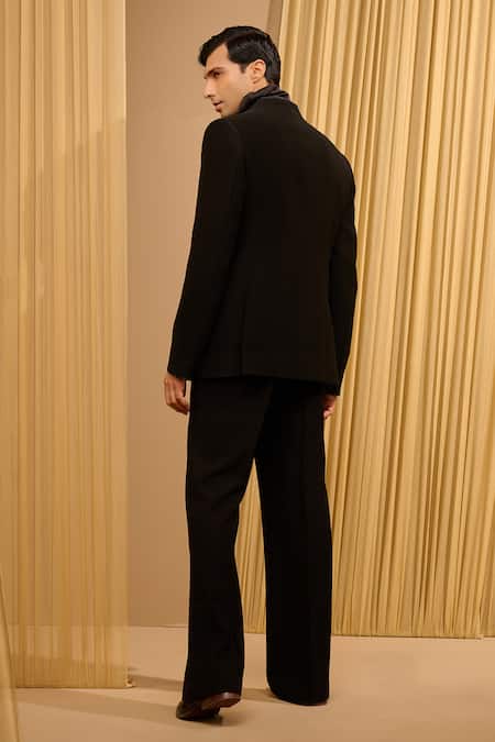 Tarun Tahiliani Embroidered Bandhgala & Trouser Set 