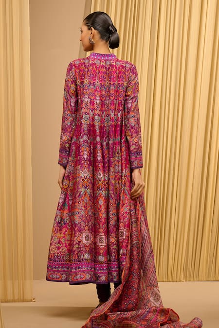 Tarun Tahiliani Printed Kalidar Kurta Set 