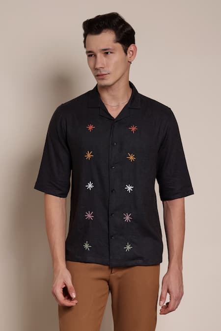 Lacquer Embassy All Star Embroidered Shirt 