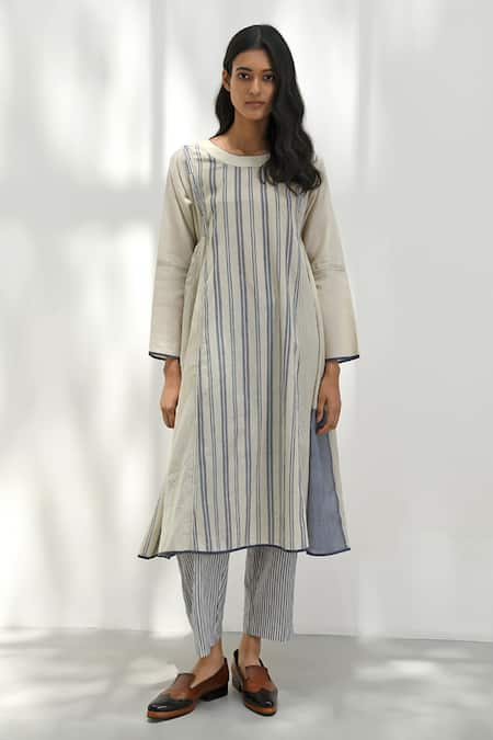 Payal Pratap Epirus Striped Handloom Pant 