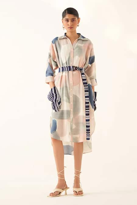 OFRIDA Waves Brunch Dress 