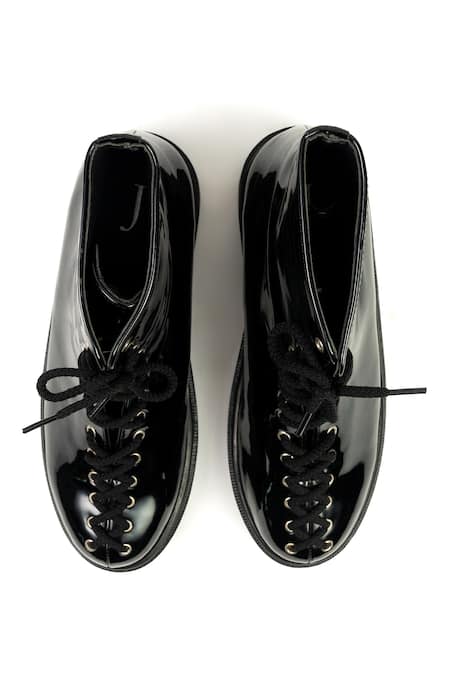 Jeetinder Sandhu Leather Ankle Boots 