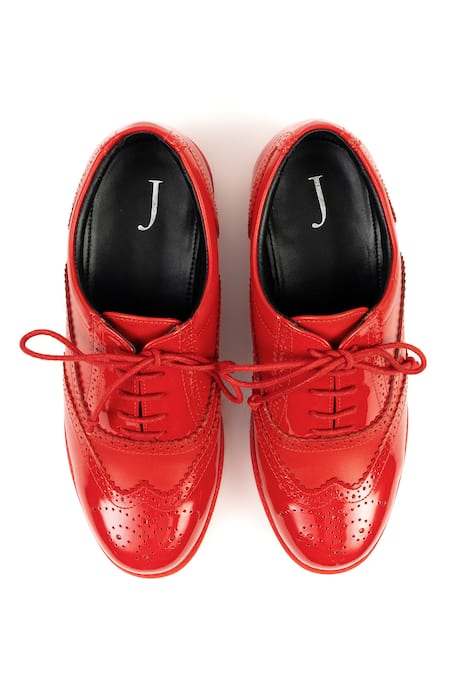 Jeetinder Sandhu Pasha Leather Brogue Shoes 