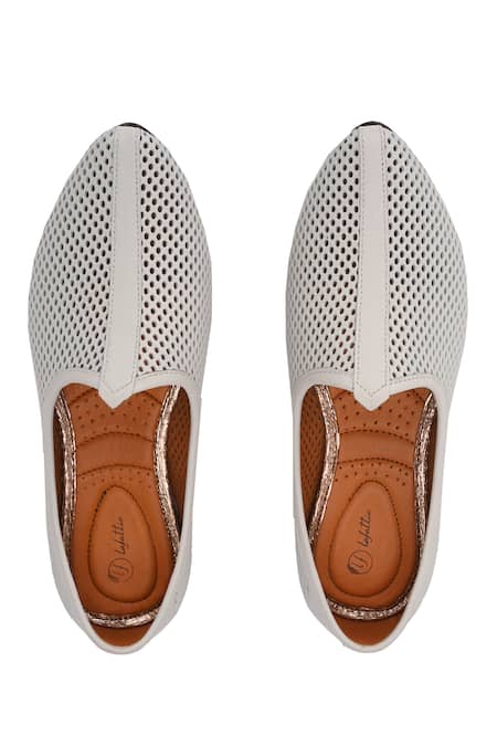 Shop_Lafattio_Ivory Malaga Perforated Jootis 
