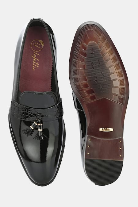 Lafattio Ibiza Fringed Tassel Embellished Loafers 