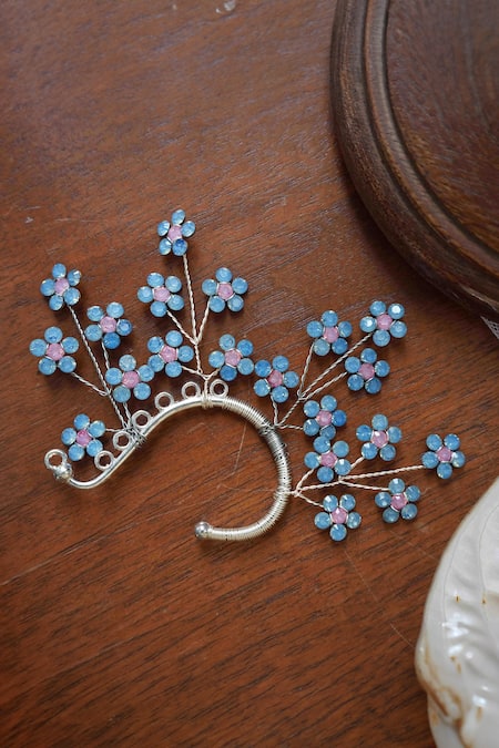 Floristaa By Mahek Ashya Snowflake Bloom Earcuffs 