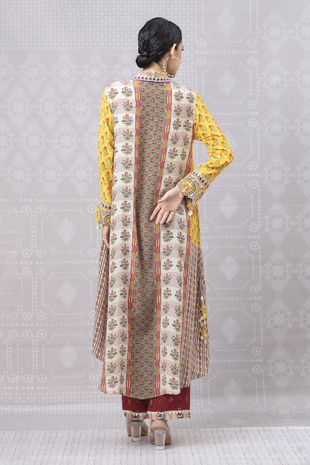 Niki Mahajan Wildflower Print Kurta With Pant 