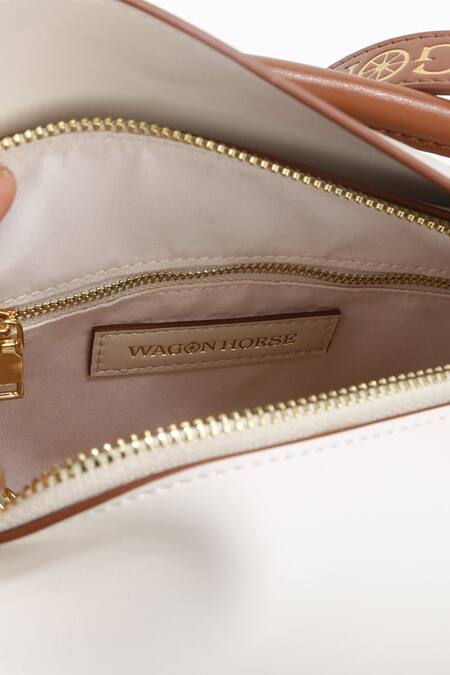 Buy_Wagon Horse_White Opal Whisper Crossbody Bag_Online_at_Aza_Fashions