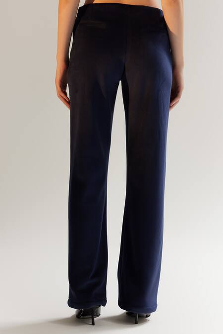 Shop_NOIB_Blue Corduroy Vega Straight Pant 