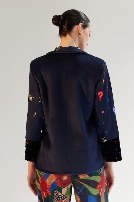 NOIB Dua Garden Of Eden Print Blazer 