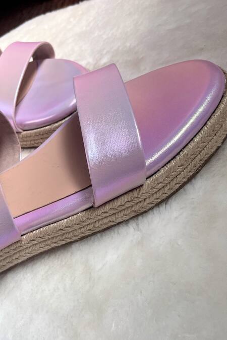 Modanta Footwear_Purple Halo Open Toe Sandals _Online_at_Aza_Fashions