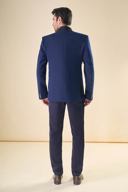 Arihant Rai Sinha Hand Embroidered Tuxedo Pant Set 