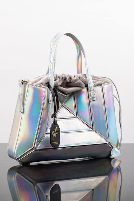 WAGON HORSE Prism Maze Shaped Handbag 