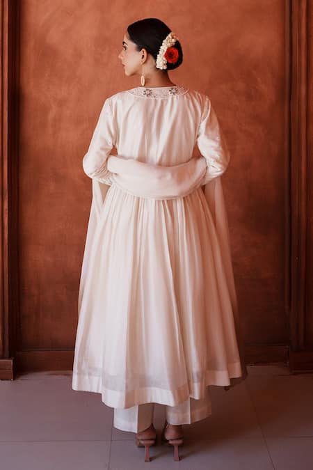 House Of Anmol Jain Raksha Embroidered Anarkali Set 