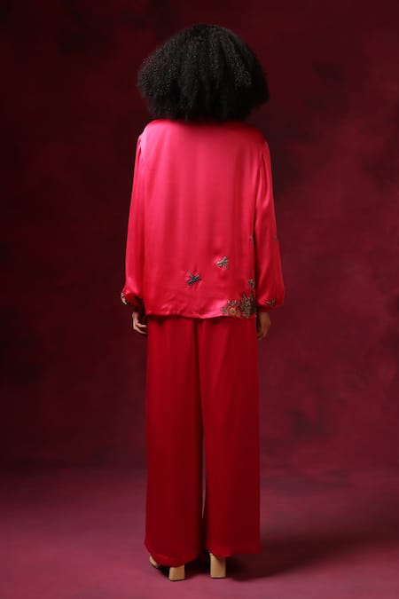 Shilpi Gupta Cutdana Border Embroidered Shirt 