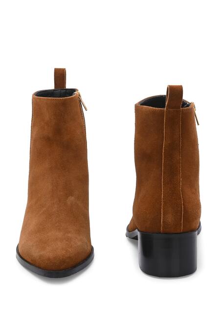 Buy_Ivrah_Brown Jordan High Rise Suede Boots