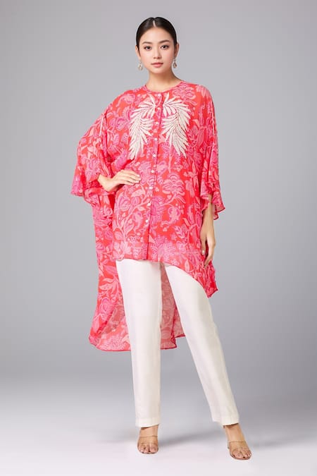 Namrata Joshipura Floral Print Shirt Tunic 