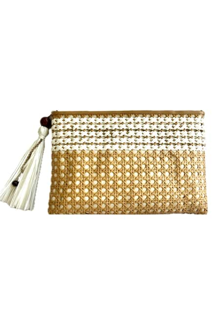 Kokommo The Hand Woven Textured Mariah Clutch 