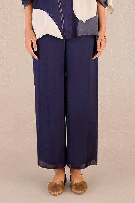 Buy Ampm Purple Organza, Satin Embroidery Iha Peacock Print Kaftan Shirt And Pant Set Online at Aza Fashions Buy_Ampm_Purple Organza, Satin Embroidery Iha Peacock Print Kaftan Shirt And Pant Set _Online_at_Aza_Fashions