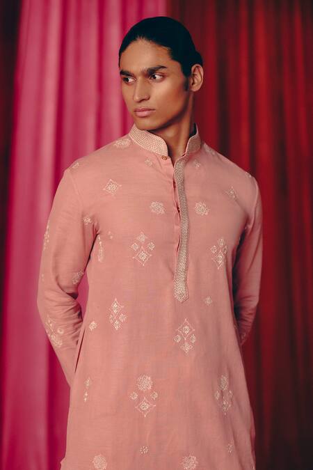 Mrunalini Rao Savya Gul Buta Embroidered Kurta With Pant 