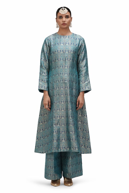 Mimamsaa Gazala Inverted Bird Motif Kurta & Pant Set 