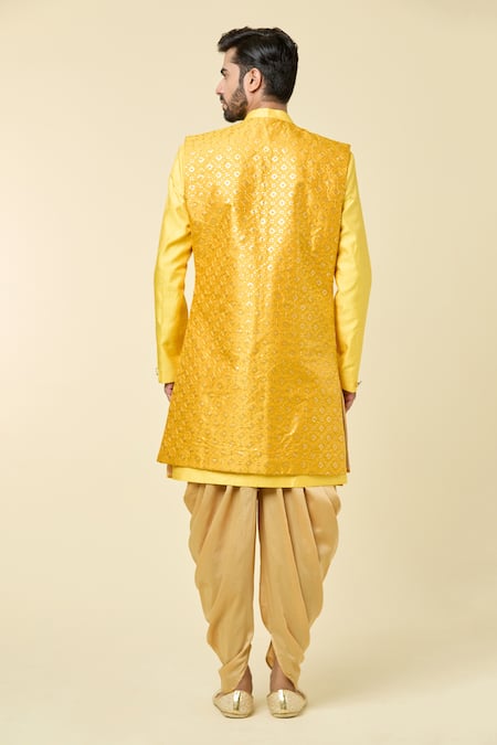 Arihant Rai Sinha Checkered Sequin Embroidered Jacket 