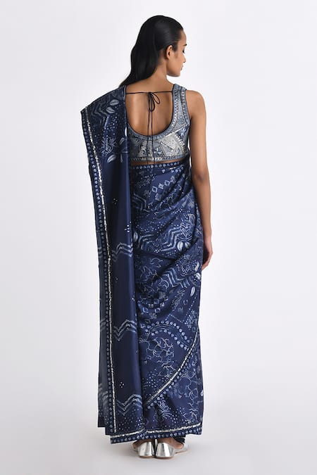 Payal Pratap Adeline Bandhani Print Saree 