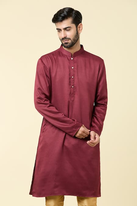 Arihant Rai Sinha Solid Straight Kurta 