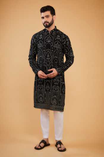 Kasbah Traditional Heritage Embroidered Kurta 