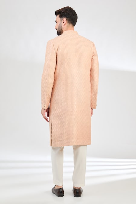 Kasbah Wild Vine Embroidered Sherwani 