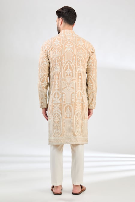 Kasbah Gullista Chikankari Embroidered Kurta 