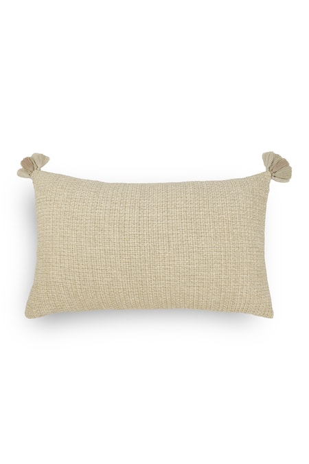 Onset Homes Ananya Textured Handwoven Cushion Cover - Set of 2 